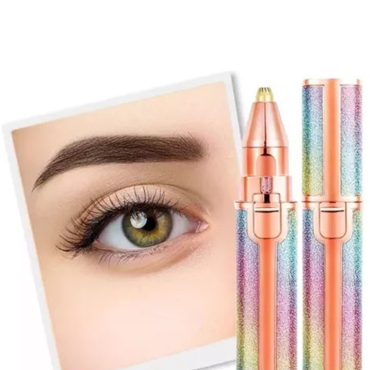 Depiladora de Precisión Facial Arcoíris