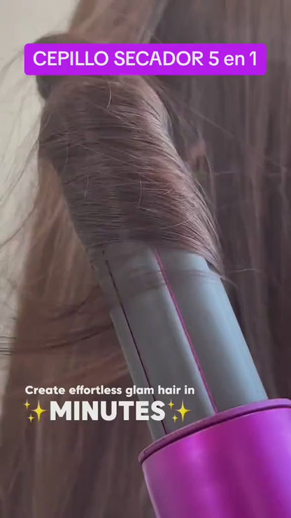 CEPILLO SECADOR 5 EN 1 GlamStyle™ - VERSION PRO